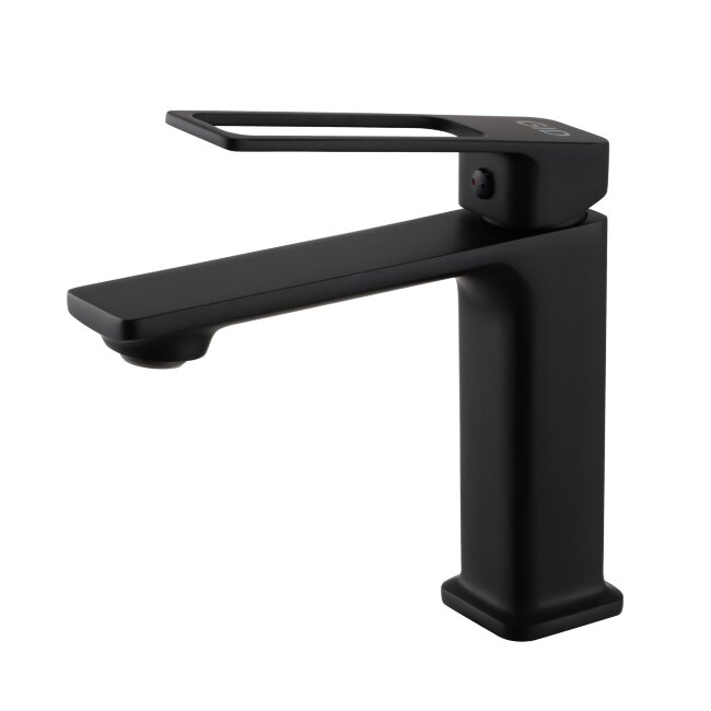 Смеситель для раковины Gid Niagara L057-BM-K L057BMK черный матовый