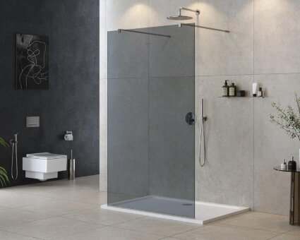 Душевая перегородка CEZARES LIBERTA-L-2-120-120-GR-Cr