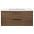 База под раковину Chiara 2D 1000 подвесная, 2 выкатных ящика soft-close, T.Oak