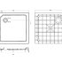 Поддон SMC CEZARES TRAY-SMC-A-90-550-150-W