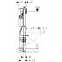Монтажный элемент Geberit Duofix для подвесного унитаза, 112 см, со смывным бачком скрытого монтажа Sigma 12 см, узкое исполнение