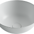 Умывальник чаша накладная круглая (цвет Белый Матовый) Element 358*358*155мм