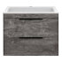 База под раковину Chiara 2D 600 подвесная, 2 выкатных ящика soft-close, G.Stone