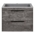 База под раковину Chiara 2D 600 подвесная, 2 выкатных ящика soft-close, G.Stone