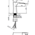 Смеситель для раковины Cascata 0110 Cr
