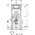 Монтажный элемент Geberit Duofix для подвесного унитаза, 112 см, со смывным бачком скрытого монтажа Sigma 12 см, отдельно стоящий, усиленный
