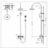 Душевая колонна со смесителем для ванны (Золото) F65193BAF-A2-RUS