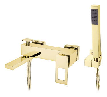 Смеситель для ванны Q GoldG_Комплект