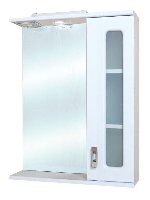 Зеркальный шкаф Onika КРИСТАЛЛ 58.01 правый Зеркальный шкаф Onika КРИСТАЛЛ 58.01 правый