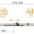Душевая дверь с доводчиками CEZARES STYLUS-SOFT-BF-1-150-C-Cr