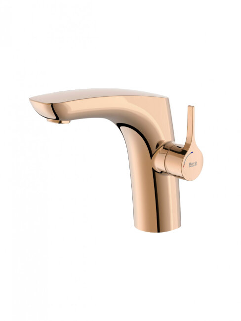 Смеситель Roca INSIGNIA для раковины без донного клапана, Rose Gold 75A3B3ARG0
