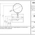 Мебель B&W U903.1000-2 основной шкаф, Blum направляющие, раковина цвет: Rose wood (1000x550x512)