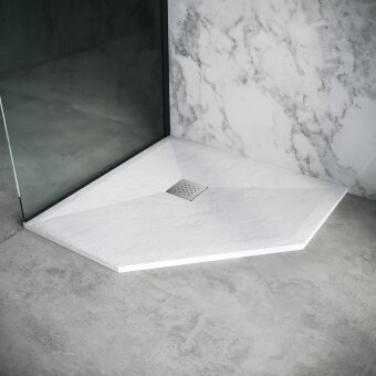 Поддон Grossman Strong GR-S1100100D трапеция белый (100*100*2,5) Поддон Grossman Strong GR-S1100100D трапеция белый (100*100*2,5)