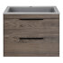 База под раковину Chiara 2D 600 подвесная, 2 выкатных ящика soft-close, R.Oak