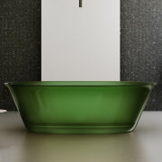 Прозрачная ванна ABBER Kristall AT9707Emerald зеленая
