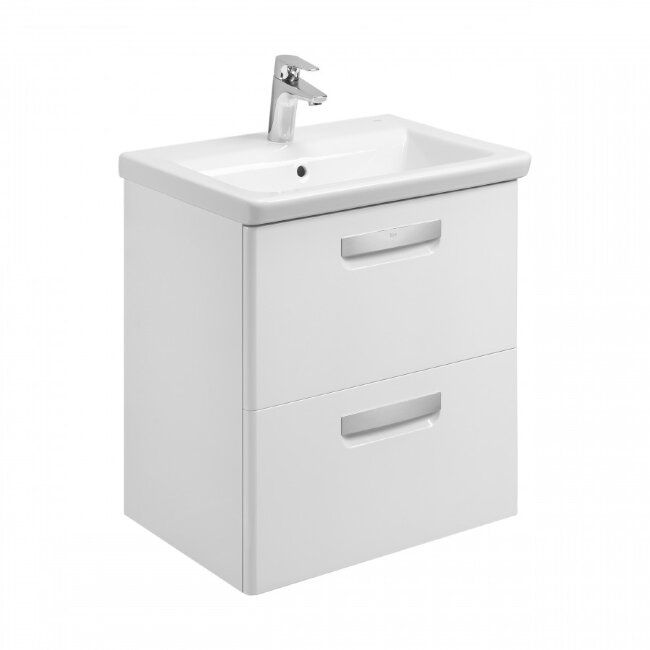 Тумба под раковину Roca The Gap Original 60 белый глянец ZRU9302879 Тумба под раковину Roca The Gap Original 60 белый глянец ZRU9302879