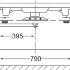 Тумба подвесная без раковины Jacob Delafon Reve EB1135-G80