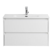 База под раковину подвесная BelBagno KRAFT 39-800/390-2C-SO-BO Bianco Opaco