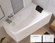 Акриловая ванна STILL SMART - PLUG & PLAY R 170x110 RIHO FALL