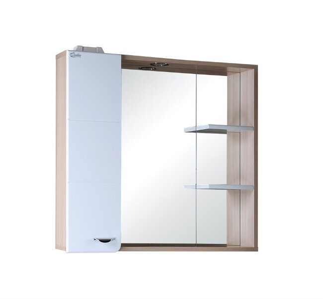 Зеркальный шкаф Onika СТИЛЬ 75.01 левый Зеркальный шкаф Onika СТИЛЬ 75.01 левый