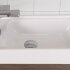 LIBERTY База под раковину подвесная с одной распашной дверцей, Bianco Lucido, 500x220x500, Liberty-500-1D-SO-BL-L