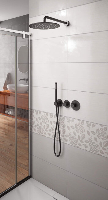 Душевая система встроенная с термостатом Timo Saona SX-2359/03SM черный Душевая система встроенная с термостатом Timo Saona SX-2359/03SM черный