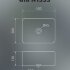 Раковина Gid N1335 51238 накладная белая 40x30x13 Раковина Gid N1335 51238 накладная белая 40x30x13