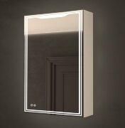 Зеркало-шкаф с подсветкой и подогревом ART&MAX Merano AM-Mer-500-800-1D-L-DS-F