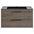 База под раковину Chiara 2D 800 подвесная, 2 выкатных ящика soft-close, R.Oak