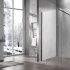 Душевая перегородка Walk-In VSW-1H120CLB,1200*2000, черный матовый, стекло прозрачное