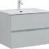 Тумба под раковину Aquanet Алвита New 70 2 ящика, серый