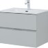 Тумба под раковину Aquanet Алвита New 70 2 ящика, серый