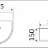 Умывальник CeramaLux 78370