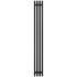 Полотенцесушитель Электрич. с/т GROIS Quartet GR-125 180х1500 П3 RAL 9005 R черный матовый