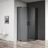 Душевой уголок CEZARES SLIDER-R-2-80/90-GRIGIO-NERO