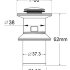 Донный клапан BelBagno BB-PCU-01-IN