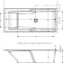 Акриловая ванна STILL SHOWER PLUG&PLAY PRAVÁ 180X80 RIHO FALL