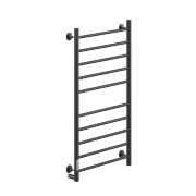 Полотенцесушитель Электрич.кабельный Ника WAY-2 100/50 RAL9005 черный матовый левый тэн
