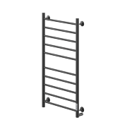 Полотенцесушитель Электрич.кабельный Ника WAY-2 100/50 RAL9005 черный матовый правый тэн