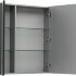 Зеркальный шкаф Aquanet Алвита 80 серый антрацит