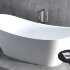 Ванна каменная отдельностоящая матовая 185х77 Salini NOEMI 101811SM