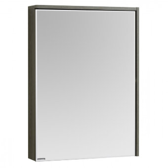 Зеркальный шкаф СТОУН 60, грецкий орех