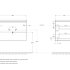 База под раковину подвесная BelBagno ALBANO-700-2C-SO-PS