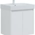 Тумба под раковину Aquanet Nova Lite 60 белый глянец (2 дверцы)