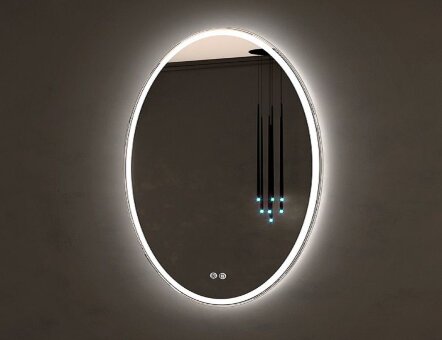 Зеркало с подсветкой и подогревом "Palermo 700x900" AM-Pal-700-900-DS-F-H