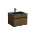 База под раковину Chiara 600 подвесная, 1 выкатной ящик soft-close, T.Oak