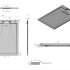 Поддон для душа из искусственного камня  VST-4SRL8012W, 1200*800*25, белый матовый