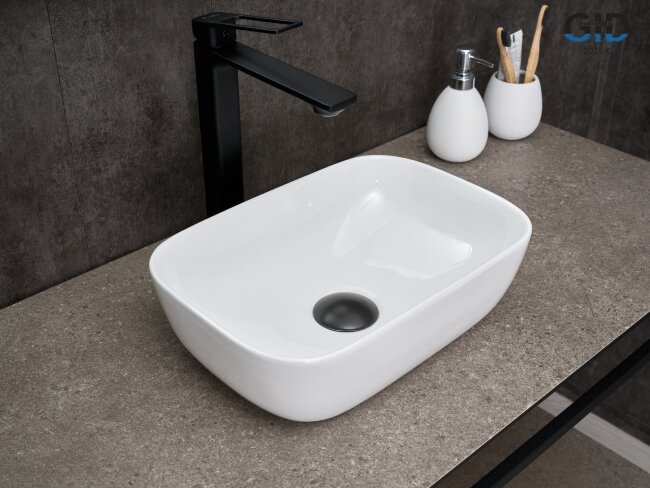 Раковина Gid N1334 51237 накладная белая 36x25x11.5 Раковина Gid N1334 51237 накладная белая 36x25x11.5