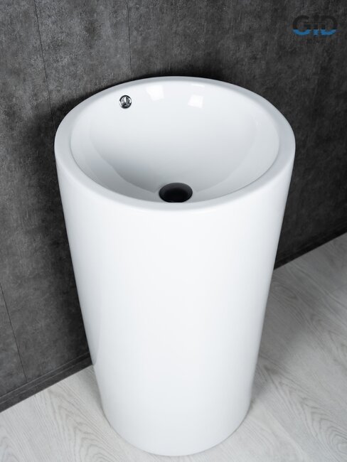 Раковина Gid Nb163 81107 накладная белая 46x46x85 Раковина Gid Nb163 81107 накладная белая 46x46x85