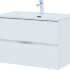 Тумба под раковину Aquanet Алвита New 80 2 ящика, белый матовый